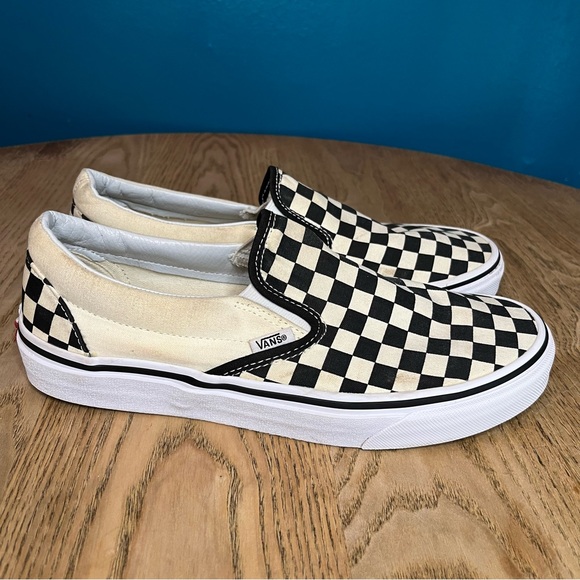 Vans Classic Off The Wall Checkerboard Slip On Sneakers Shoes Unisex M8.5 / W10 - Picture 2 of 9